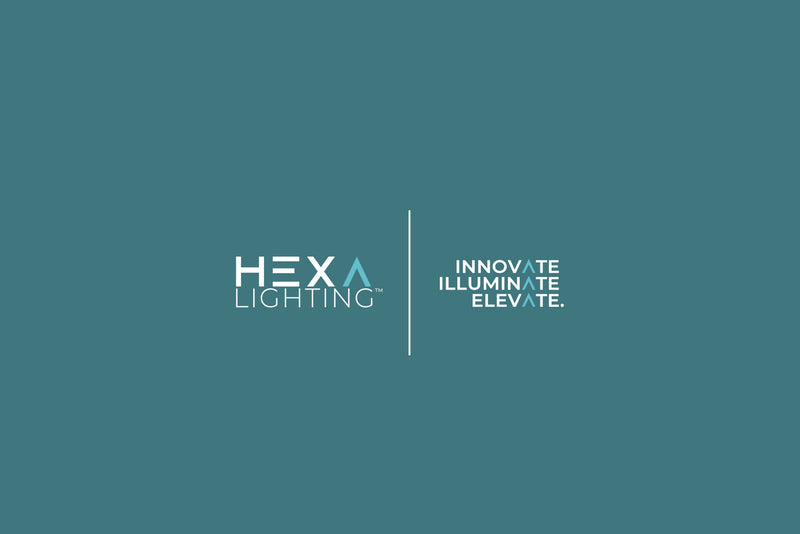 HEXA hexagon LED lighting in a large-format professional setting showcasing scale and brightness