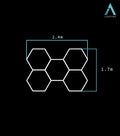 5 GRID Classic - HEXA LED Lighting System