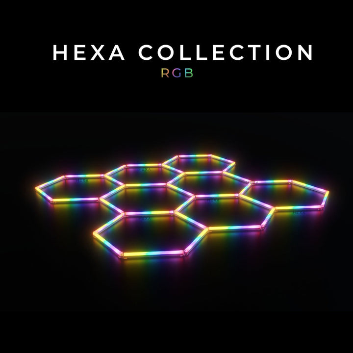 Touch and App Control Hexagon Lighting Explained