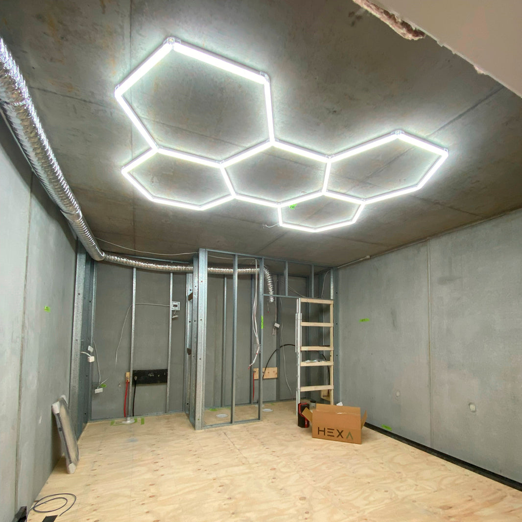 2.1m x 3m | Hexagon LED Lighting Fixture