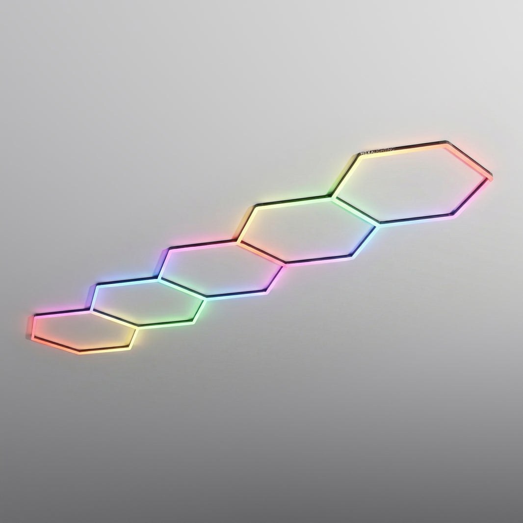 Axis - RGB Hexagon Lighting Fixture