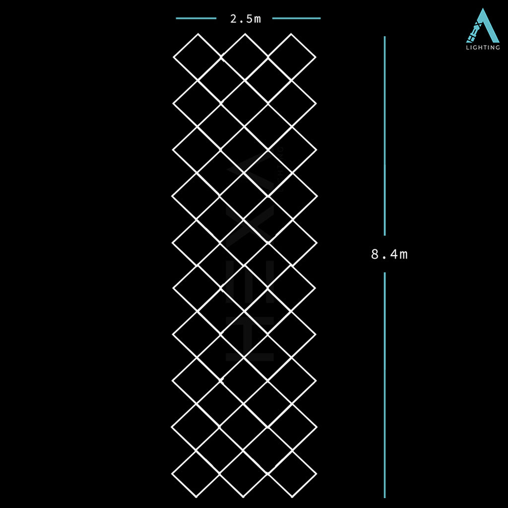 Argyle Diamond Grid - LED Lighting System