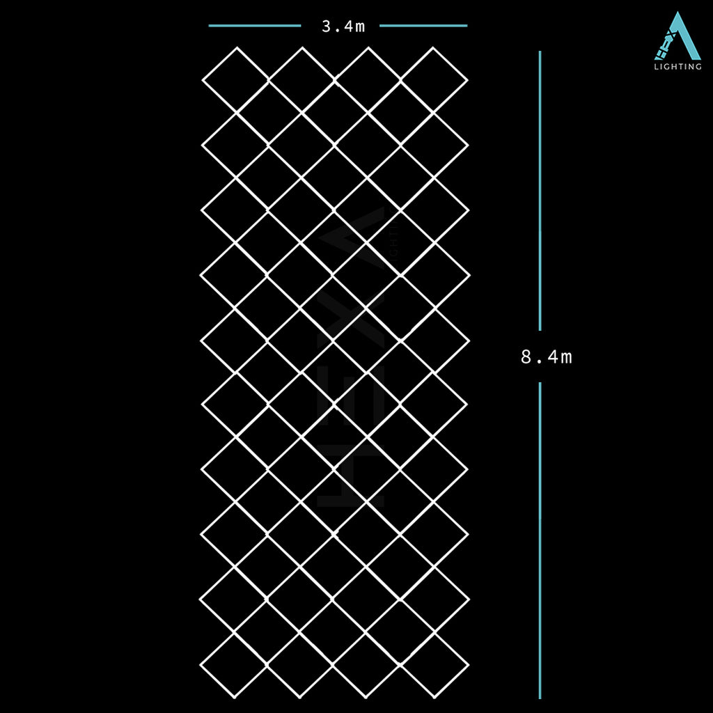 Argyle Diamond Grid - LED Lighting System