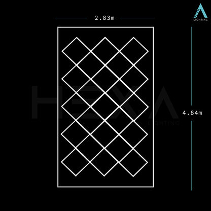 Diamond Grid - LED Lighting System