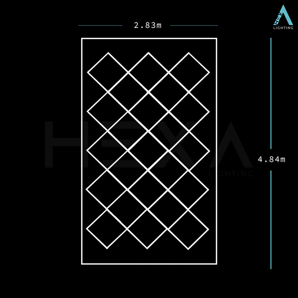 Diamond Grid - LED Lighting System