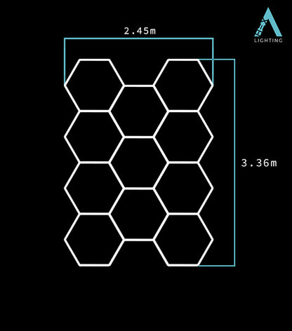 Dodeca Grid Classic - HEXA LED Lighting Fixture