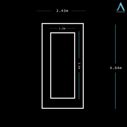 Double Quad - HEXA LED Lighting System