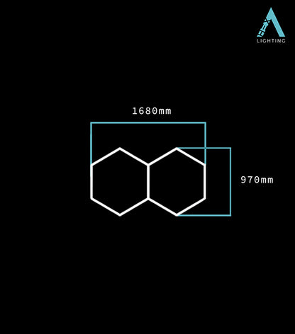 Dual Classic - HEXA LED Lighting Fixture