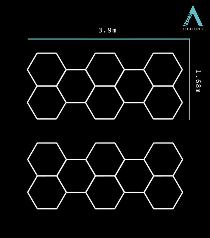 Duo Cluster - HEXA LED Lighting System