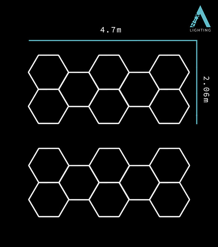 Duo Cluster - HEXA LED Lighting System
