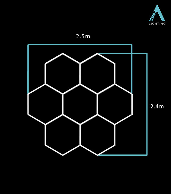 HoneyComb Classic - HEXA LED Lighting System