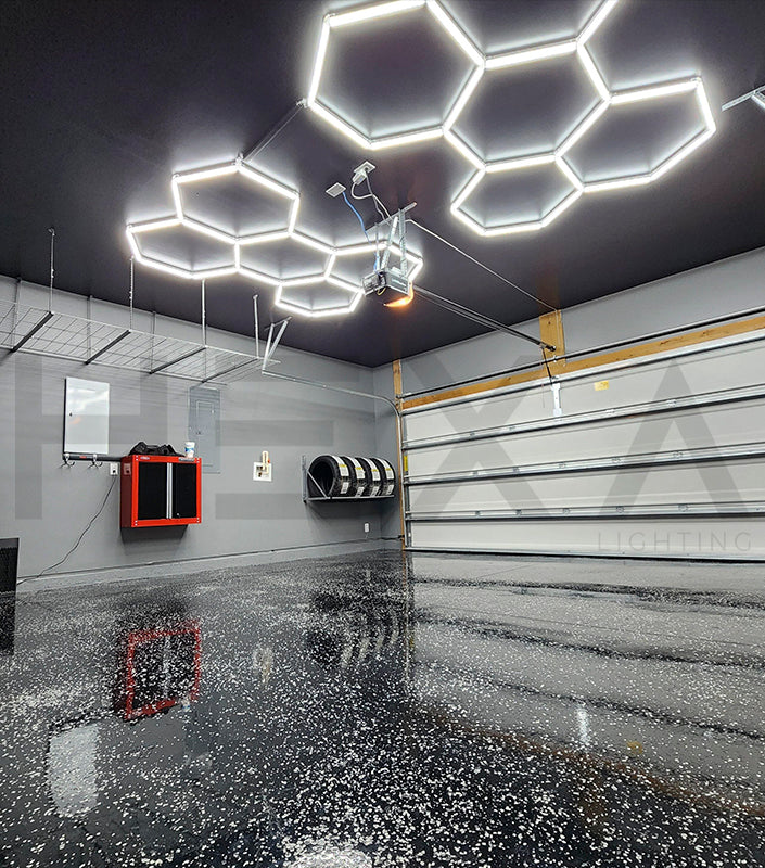 Double 5 Grid - HEXA LED Lighting System