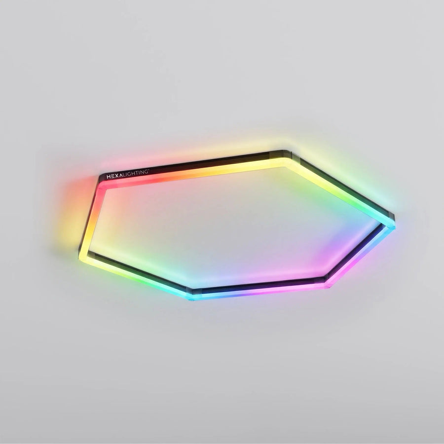 Mono RGBW Hexagon Lighting Fixture (placeholder image, RGBW photography pending)