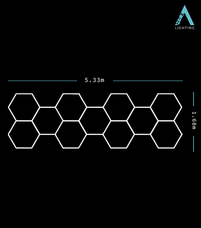 Mega Cluster Classic HEXA LED Lighting System