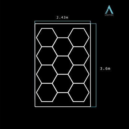 Dodeca Bordered - HEXA LED Lighting System