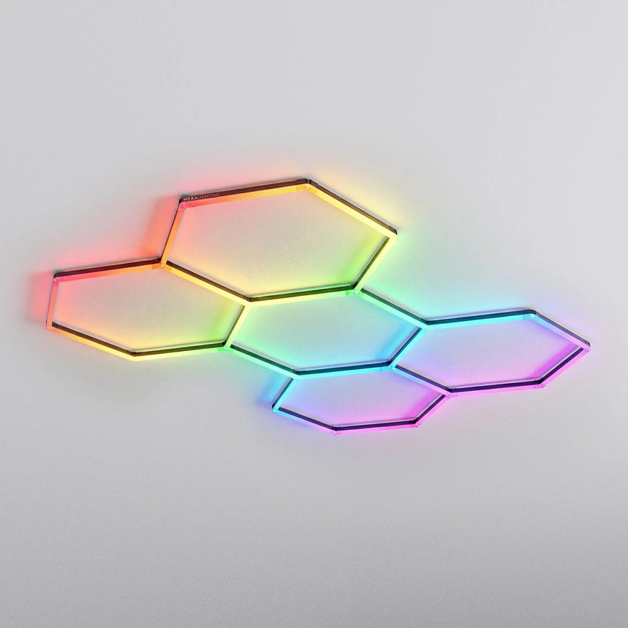 Penta RGBW Hexagon Lighting Fixture (placeholder image, RGBW photography pending)