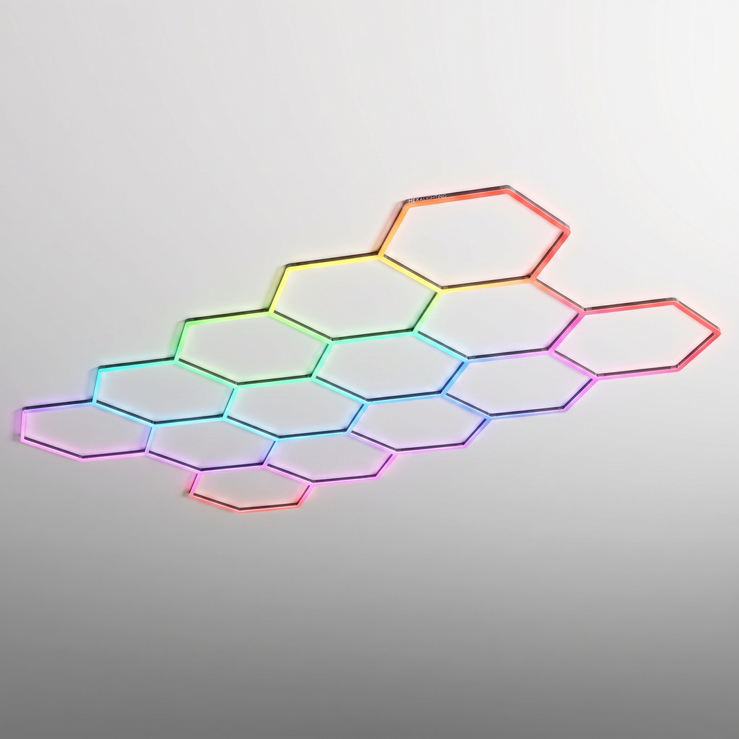 SG - RGB Hexagon Lighting Fixture