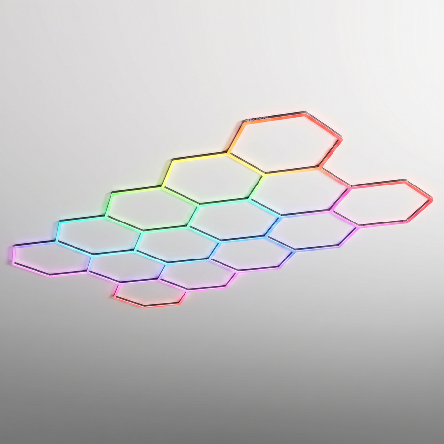SG - RGB Hexagon Lighting Fixture