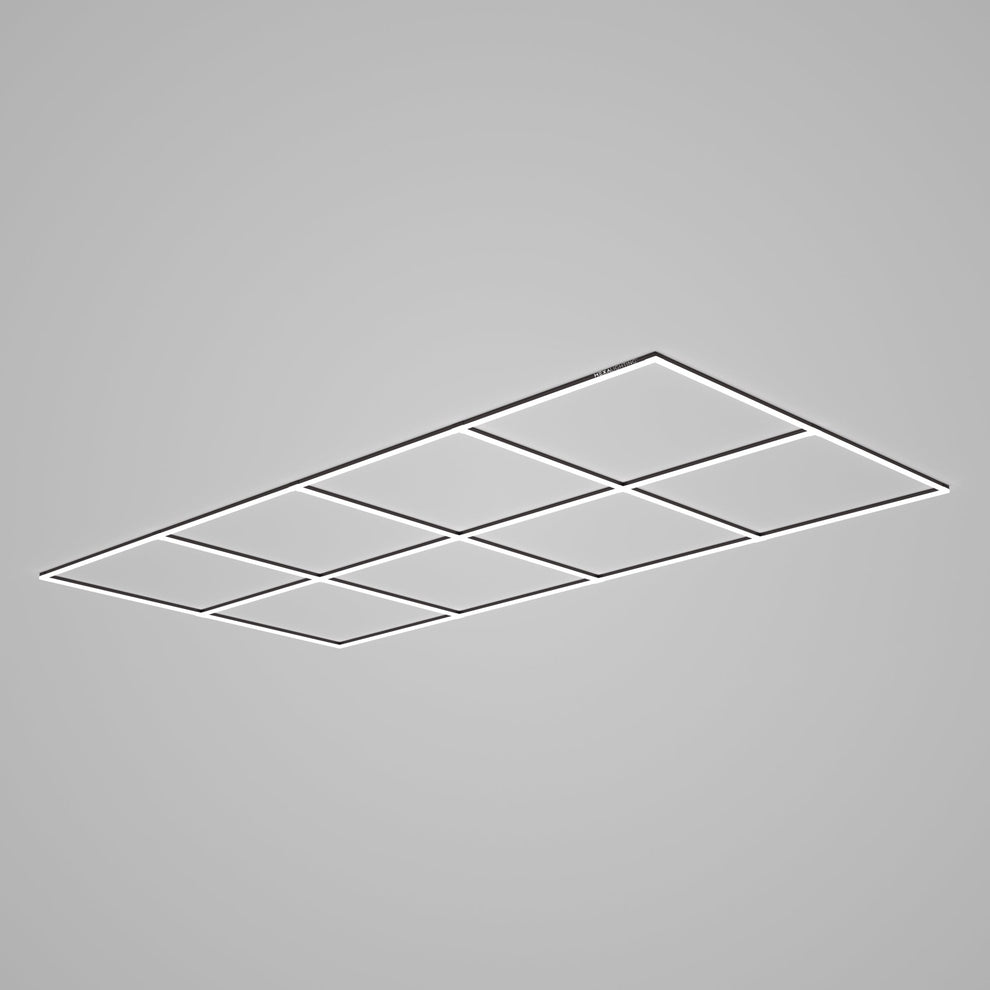 Table Grid Light Example The Grid Linear LED Lighting System | HEXA