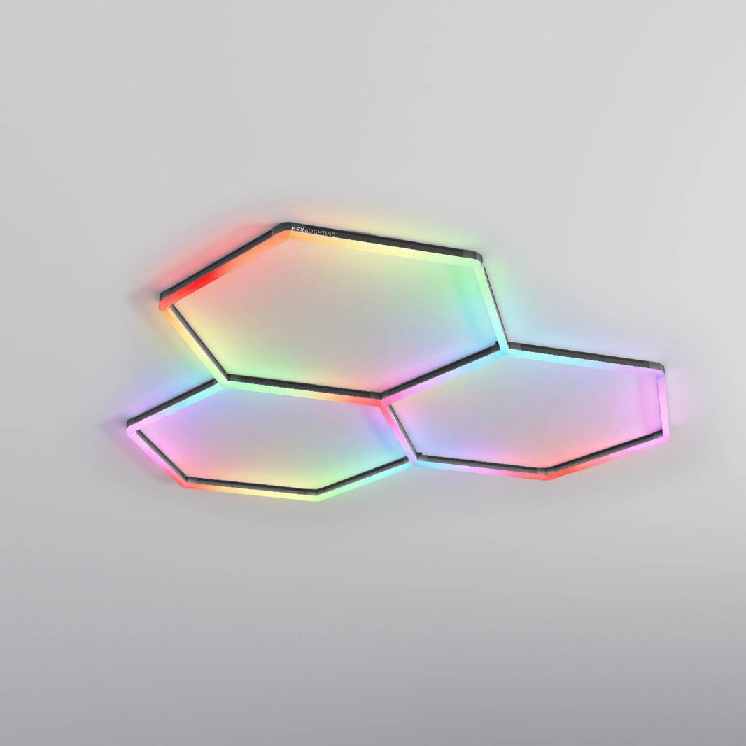 Triod RGBW Hexagon Lighting Fixture (placeholder image, RGBW photography pending)