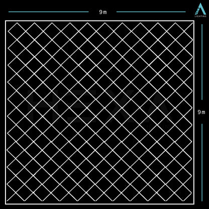 MEGA Diamond Grid - LED Lighting System
