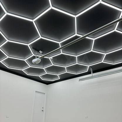 4.9m x 5.6m | Hexagon LED Lighting Fixture