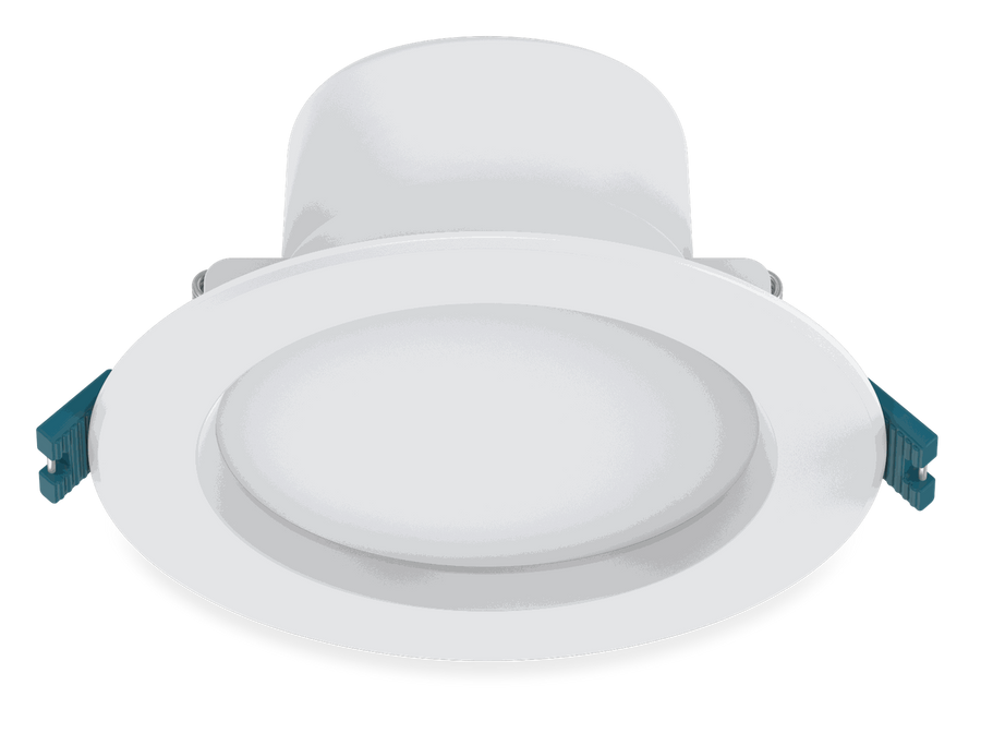 HEXA Athena 8W LED downlight, front three quarter view