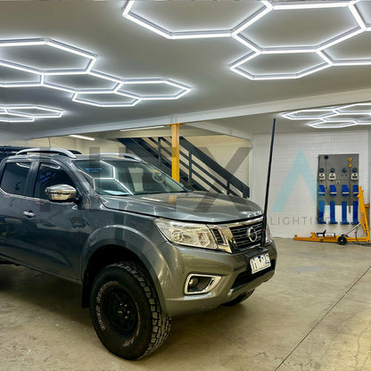 2.1m x 3m | Hexagon LED Lighting Fixture