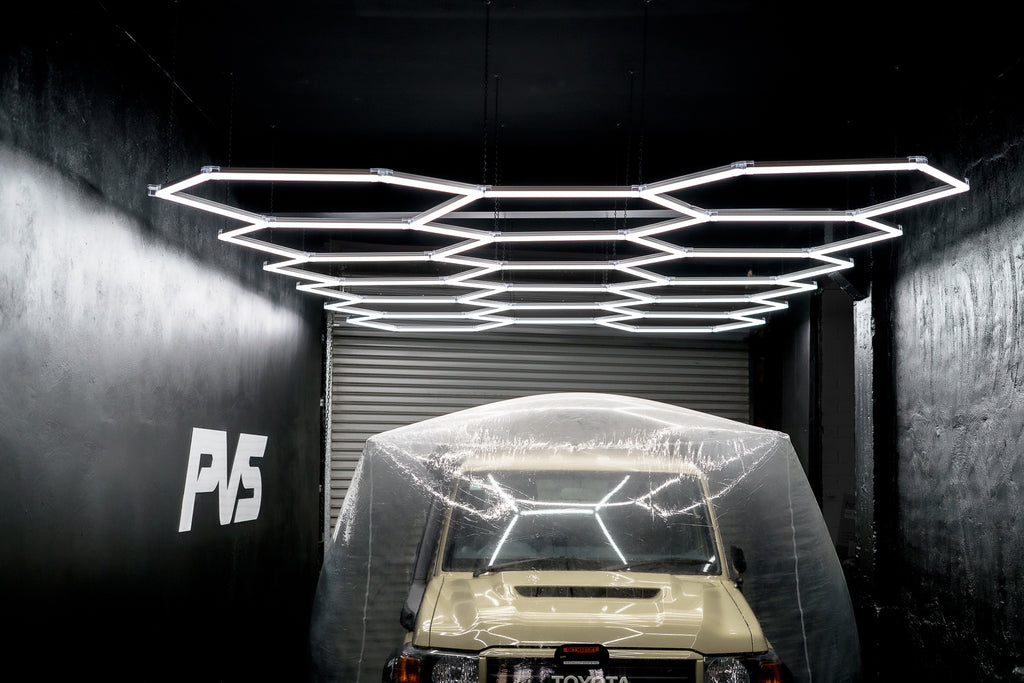 Single Garage - HEXA LED Lighting System