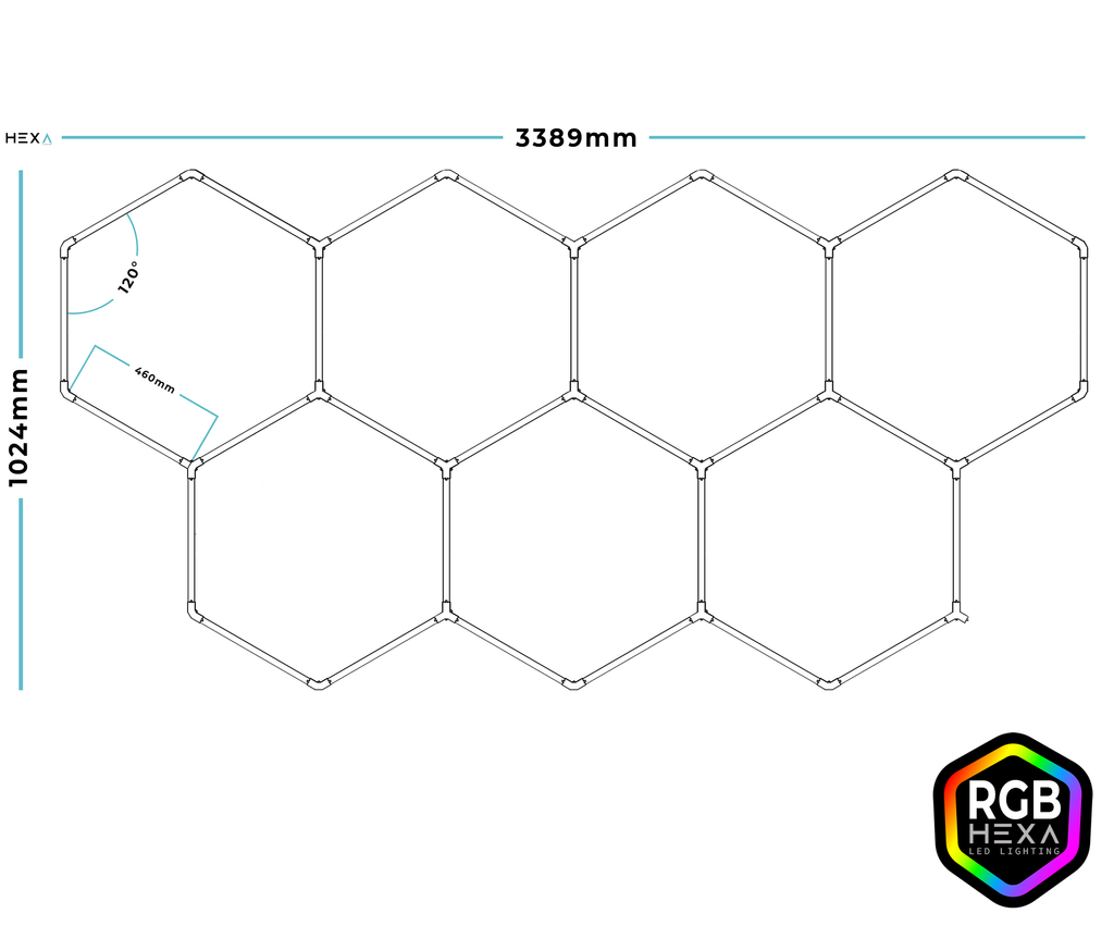 Epta RGB - HEXA LED Lighting System