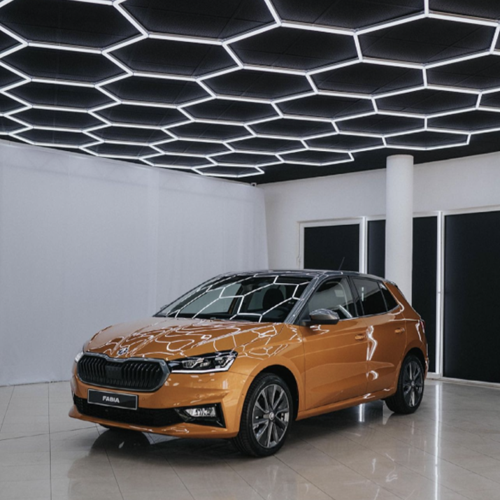 6.5m x 6.1m | Hexagon LED Lighting Fixture